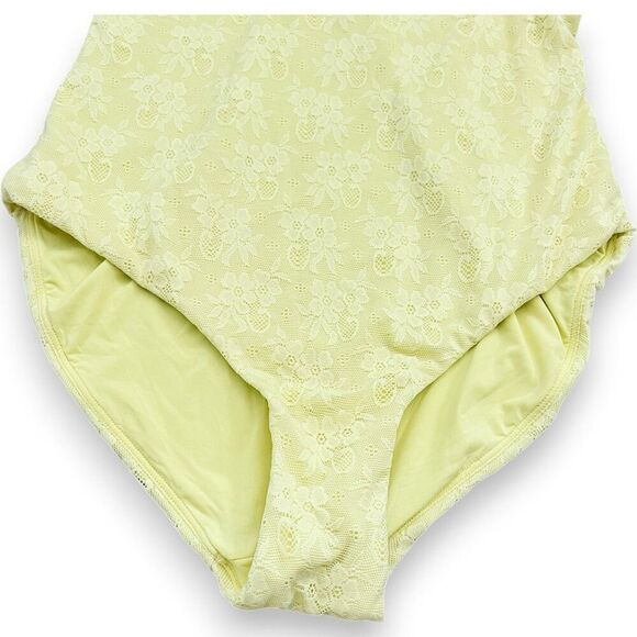 NWT! Andie Limeade The Nemale One Piece Floral Lace Size Small - Picture 3 of 8